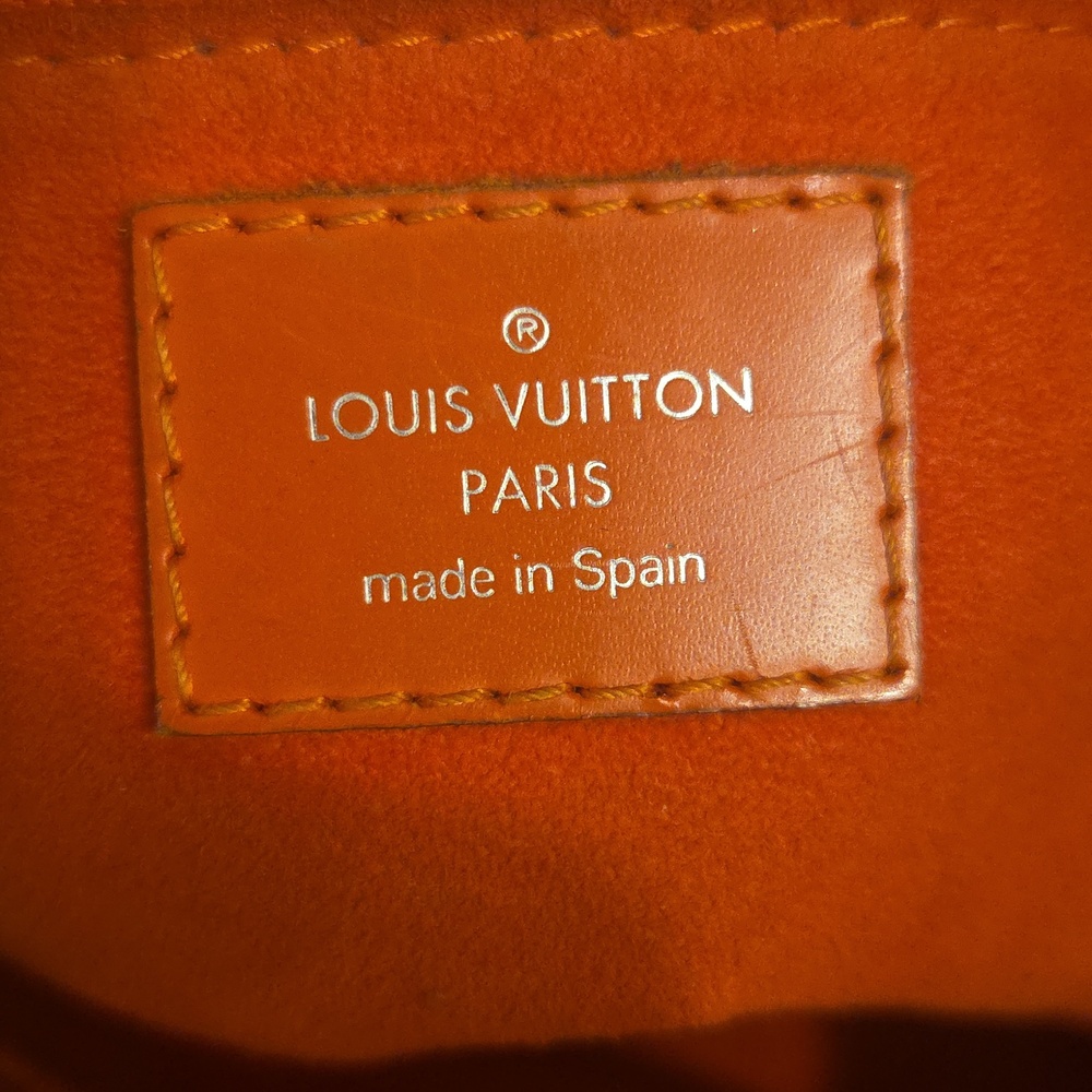 Louis Vuitton Marly MM Orange Epi Leather Crossbody Top Handle Removable Strap - Picture 12 of 17